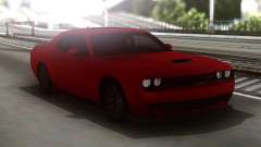 Dodge Challenger SRT Red for GTA San Andreas