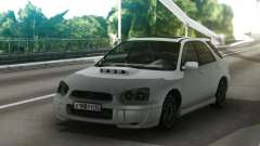 Subaru Impreza WRX Wagon White for GTA San Andreas