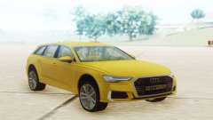 Audi A6 2019 Yellow for GTA San Andreas