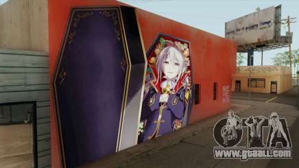 Syoko Hoshi Mural for GTA San Andreas