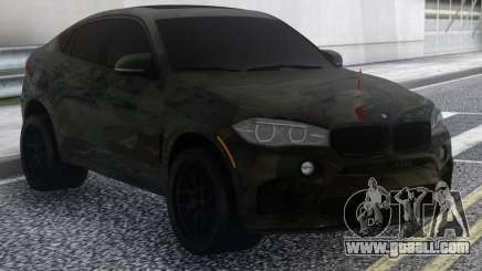 BMW X6 Camo for GTA San Andreas