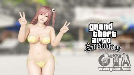 New Honoka HD Loadscreen for GTA San Andreas