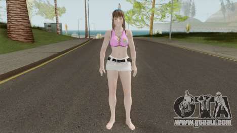 Hitomi Hot Getaway Costume V3 for GTA San Andreas