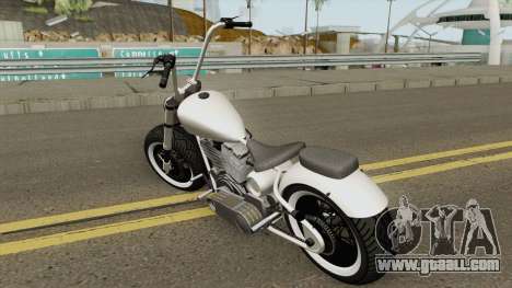 Western Motorcycle Zombie Chopper GTA V for GTA San Andreas