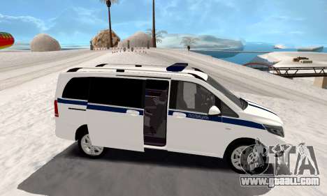 Mercedes Benz Vito Police for GTA San Andreas