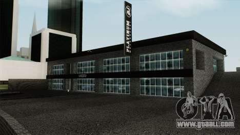 Platinum Motorsport Showroom for GTA San Andreas