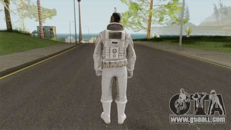 GTA Online: Arena Wars - White Astronaut for GTA San Andreas