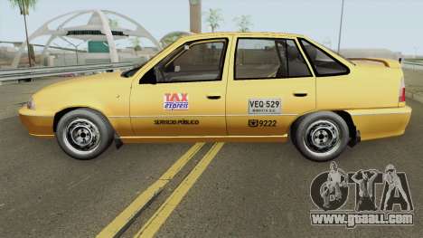 Daewoo Cielo Taxi Colombiano for GTA San Andreas