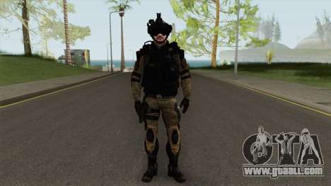 Stormtrooper From Squad Night Tiger (Warface) for GTA San Andreas