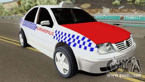 Volkswagen Bora Taxi Florianopolis for GTA San Andreas