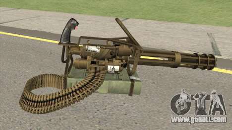 M-134 Minigun Desert Ops Camo for GTA San Andreas