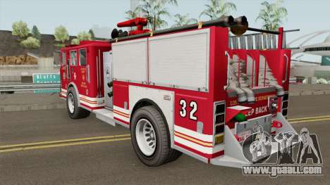 MTL Firetruck GTA V for GTA San Andreas