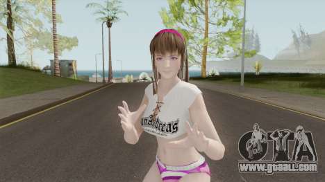 Hitomi Xtreme Beach Volleyball Outfit V1 for GTA San Andreas