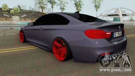 BMW M4 2014 SlowDesign (Red Wheels) for GTA San Andreas