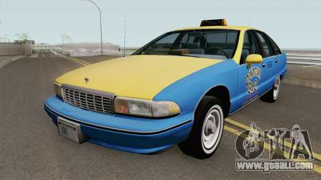 Chevrolet Caprice 1991 Taxi for GTA San Andreas