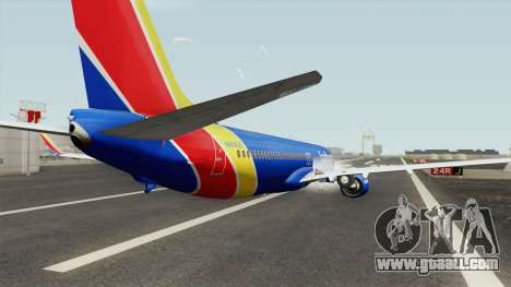 Boeing 737-800 Southwest Airlines (Heart Livery) for GTA San Andreas