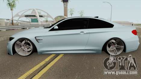 BMW M4 2014 SlowDesign (Black Wheels) for GTA San Andreas