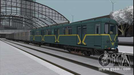 Metrovagon Ема502 7182 Kiev for GTA San Andreas