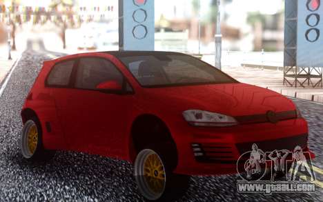 Volkswagen Pandem Golf GTI 2014 for GTA San Andreas