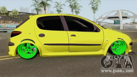 Peugeot 206 Two Face for GTA San Andreas