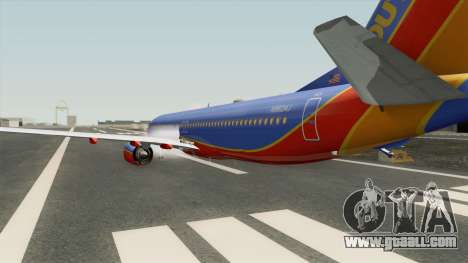 Boeing 737-800 Southwest Airlines (Canyon Blue) for GTA San Andreas