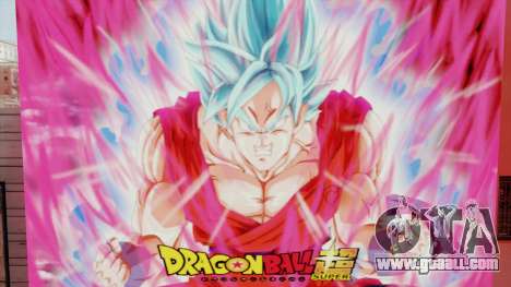 DBS Super Saiyan Blue Goku for GTA San Andreas