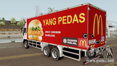 DFT 30 McDonalds Malaysia Spicy Chicken McDeluxe for GTA San Andreas