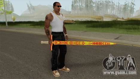 Dragon Sword for GTA San Andreas