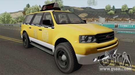 Vapid Prospector Taxi V2 GTA V IVF for GTA San Andreas