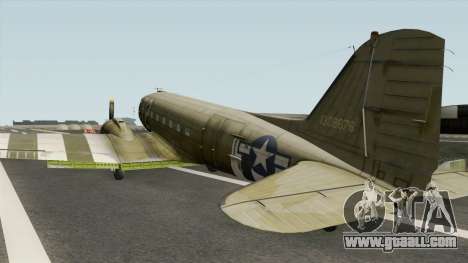 Douglas C-47 Skytrain for GTA San Andreas