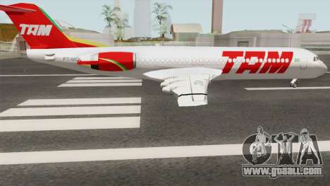 Fokker 100 TAM Airlines for GTA San Andreas