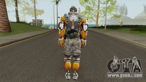 Cyborg 76 From Overwatch for GTA San Andreas