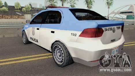 Volkswagen Voyage G6 Policia RJ for GTA San Andreas