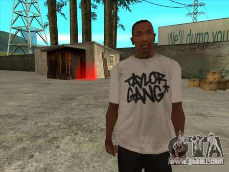 T-Shirt Ghost for GTA San Andreas