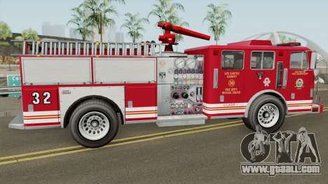 MTL Firetruck GTA V for GTA San Andreas