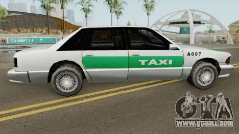 Taxi (Santos-SP-MG) TCGTABR for GTA San Andreas