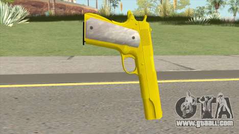 COLT M1911 Gold for GTA San Andreas