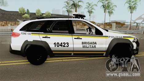 Fiat Palio Weekend Brazilian Police (White) for GTA San Andreas