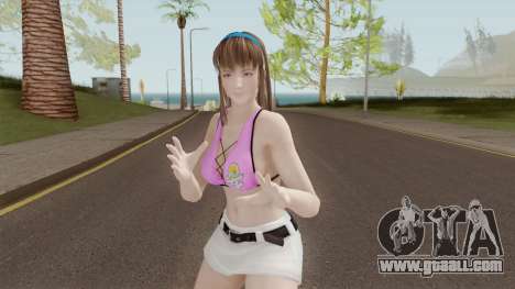 Hitomi Hot Getaway Costume V3 for GTA San Andreas