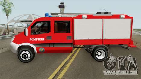 Iveco Daily Mk4 - Autospeciala Pompieri 2008 for GTA San Andreas