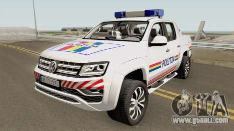 Volkswagen Amarok V6 - Politia Romana 2018 for GTA San Andreas