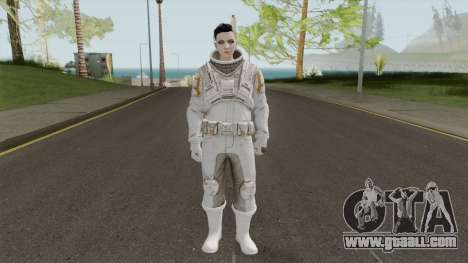 GTA Online: Arena Wars - White Astronaut for GTA San Andreas