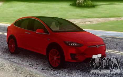Tesla Model X for GTA San Andreas