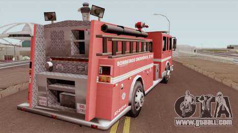 Firetruk Bombeiros SP (MG) for GTA San Andreas