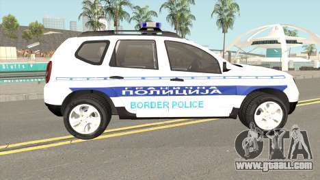 Dacia Duster Serbian Border Police for GTA San Andreas