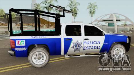 Chevrolet Silverado Policia Estatal Tamaulipas for GTA San Andreas