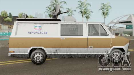 Newsvan Van Reportagem (Emissoras BR) TCGTABR for GTA San Andreas