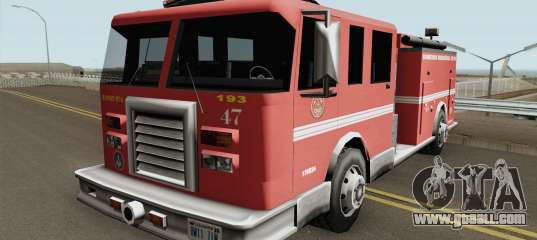 Firetruk Bombeiros SP (MG) for GTA San Andreas