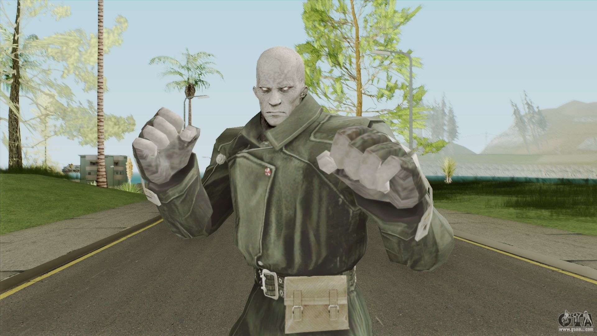 MR X (Resident Evil 2) for GTA San Andreas