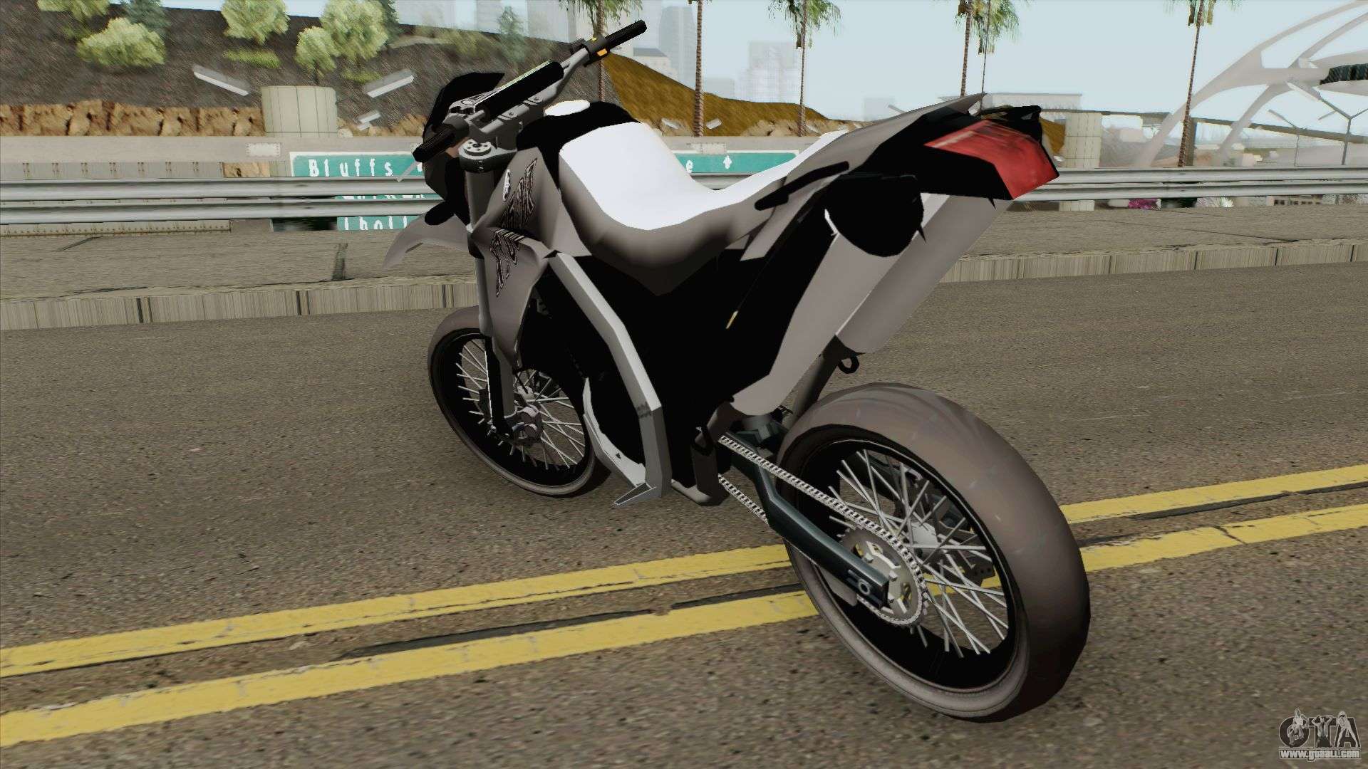 Yamaha XT660 para GTA San Andreas